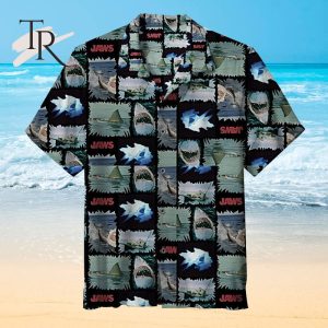 Jaws Collage Unisex Hawaiian Shirt