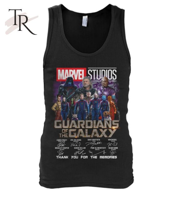 Marvel Studios Guardians Of The Galaxy Thank You For The Memories T-Shirt – Limited Edition