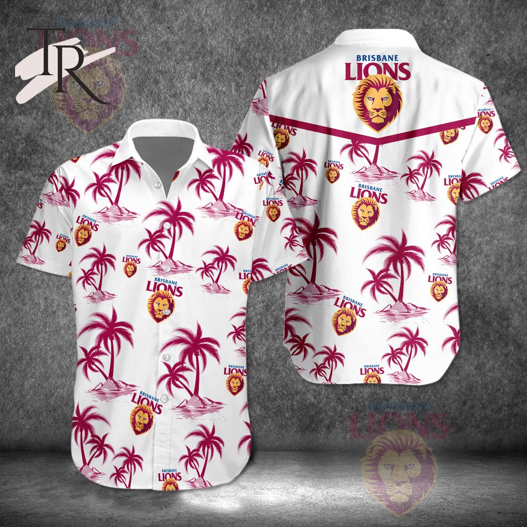 Brisbane Lions Football Club 3D Personalized Hawaii Shirt And