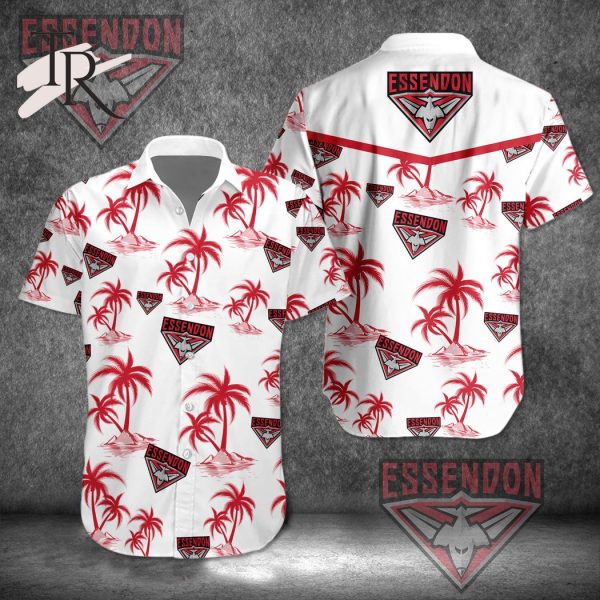 AFL Essendon Bombers Button Shirt