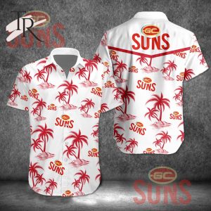 AFL Gold Coast Suns Button Shirt