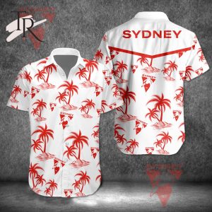 AFL Sydney Swans Button Shirt