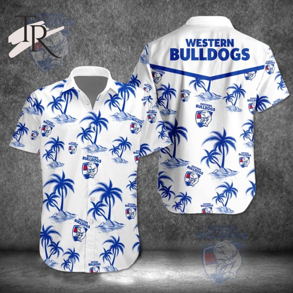 AFL Western Bulldogs Button Shirt