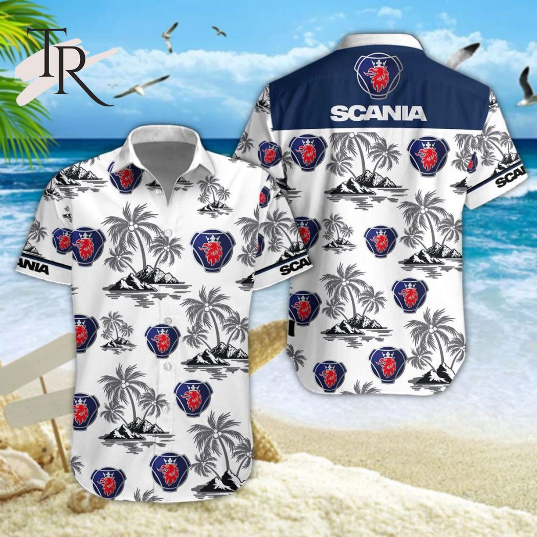 Scania Truck Hawaiian Shirts - Torunstyle
