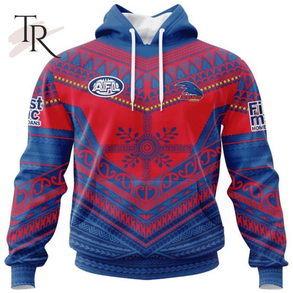 Personalized AFL Adelaide Crows Special Pasifika Design Hoodie 3D