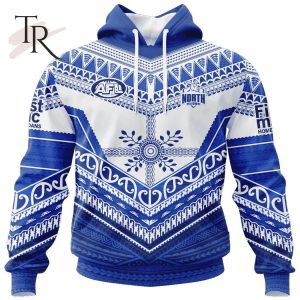 Personalized AFL North Melbourne Football Club Special Pasifika Design Hoodie 3D