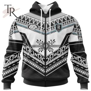 Personalized AFL Port Adelaide Football Club Special Pasifika Design Hoodie 3D