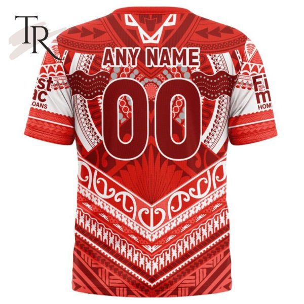 Personalized AFL Sydney Swans Special Pasifika Design Hoodie 3D