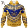 Personalized AFL Western Bulldogs Special Pasifika Design Hoodie 3D