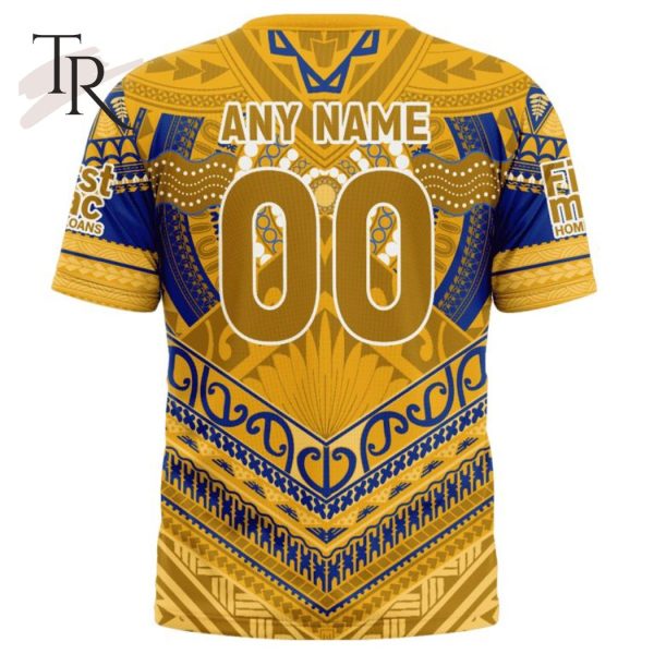 Personalized AFL West Coast Eagles Special Pasifika Design Hoodie 3D