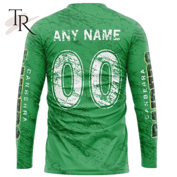 Personalized NRL Canberra Raiders Special Retro Logo Design Hoodie 3D