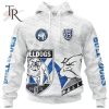 Personalized NRL Cronulla-Sutherland Sharks Special Retro Logo Design Hoodie 3D
