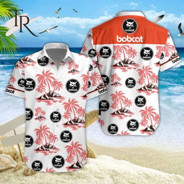 Bobcat Tractor Hawaiian Shirts