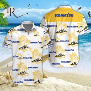 Komatsu Tractor Hawaiian Shirts