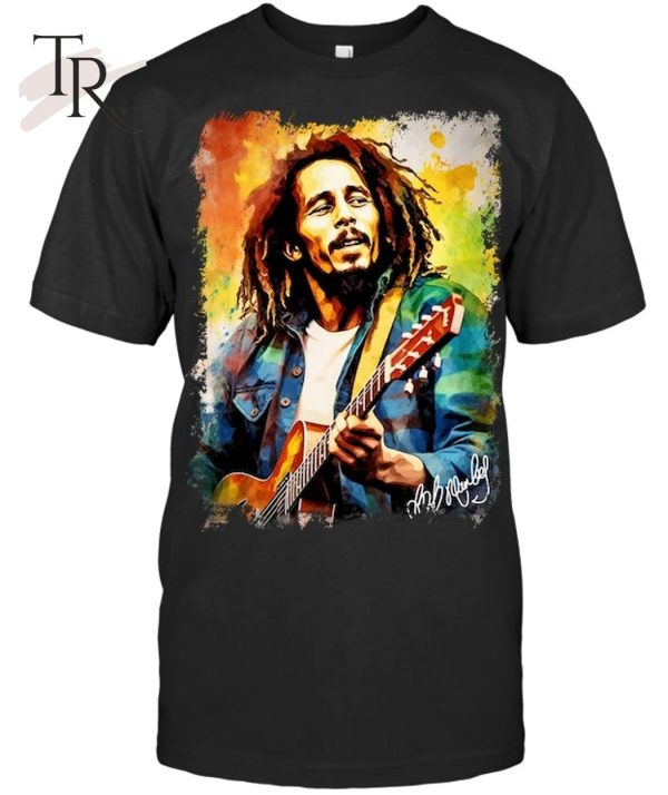 Bob Marley Love And Rock Unisex T-Shirt – Limited Edition