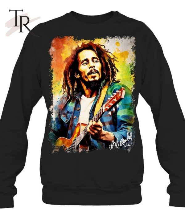 Bob Marley Love And Rock Unisex T-Shirt – Limited Edition