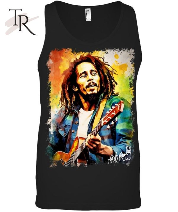 Bob Marley Love And Rock Unisex T-Shirt – Limited Edition