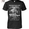 40th Anniversary Star Wars Return Of The Jedi Signature T-Shirt – Limited Edition