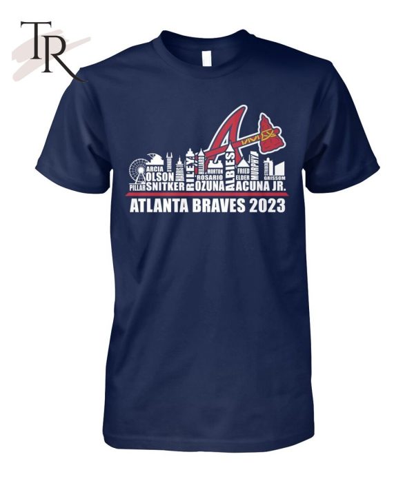 Atlanta Braves 2023 Unisex T-Shirt – Limited Edition