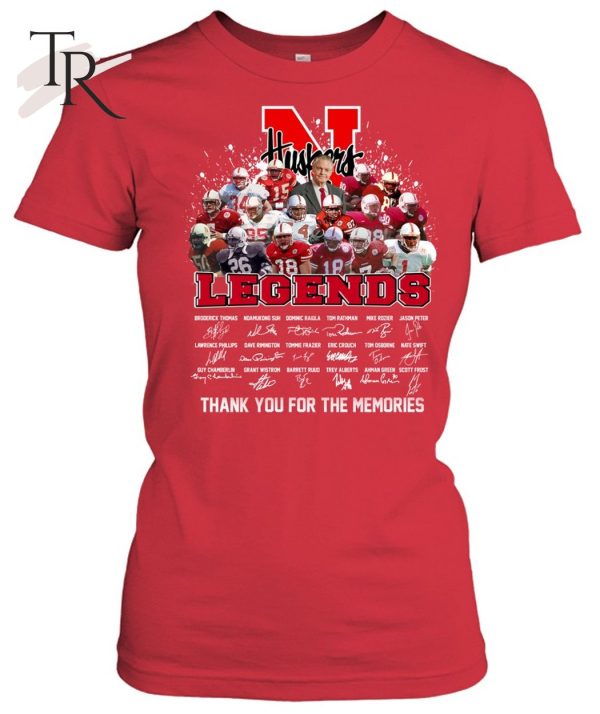 N Huskers Legends Thank You For The Memories T-Shirt – Limited Edition