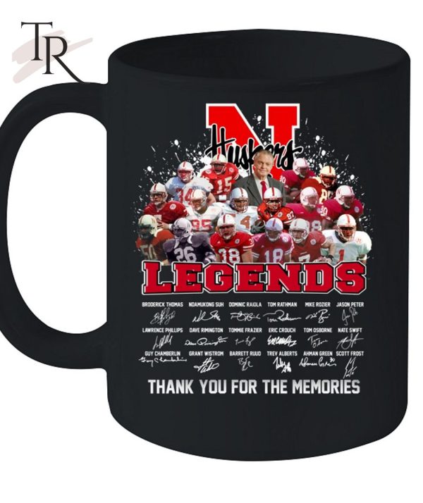 N Huskers Legends Thank You For The Memories T-Shirt – Limited Edition