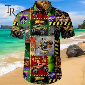 Monster Jam, Monster Truck Unisex Hawaiian Shirt