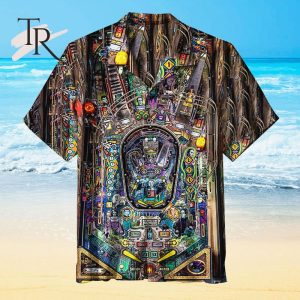 THE MUNSTERS REVEALED Retro Pinball Universal Hawaiian Shirt