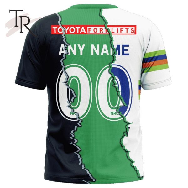 Personalized NRL Canberra Raiders Special Mix Jersey Hoodie 3D