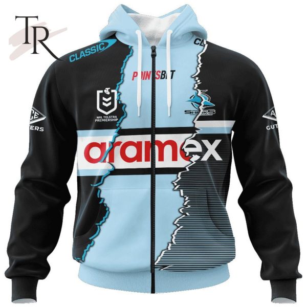 Personalized NRL Cronulla-Sutherland Sharks Special Mix Jersey Hoodie 3D