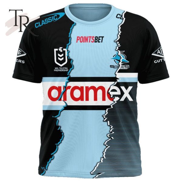 Personalized NRL Cronulla-Sutherland Sharks Special Mix Jersey Hoodie 3D