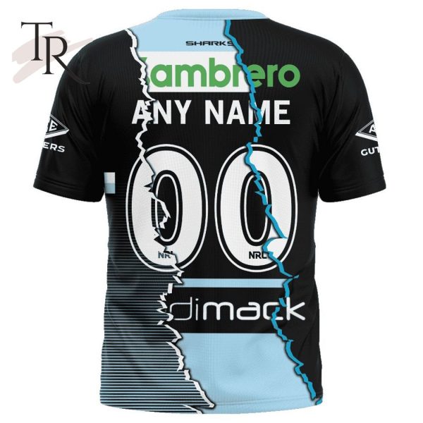 Personalized NRL Cronulla-Sutherland Sharks Special Mix Jersey Hoodie 3D