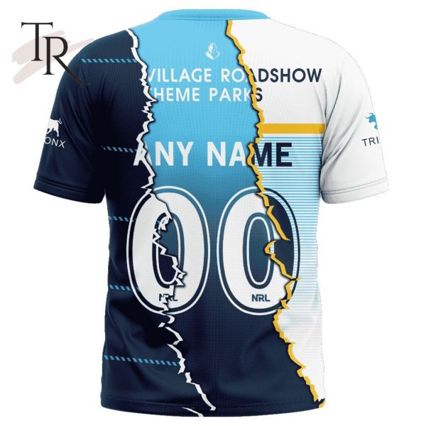 Personalized NRL Gold Coast Titans Special Mix Jersey Hoodie 3D