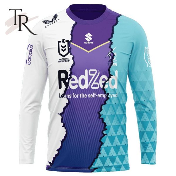 Personalized NRL Melbourne Storm Special Mix Jersey Hoodie 3D