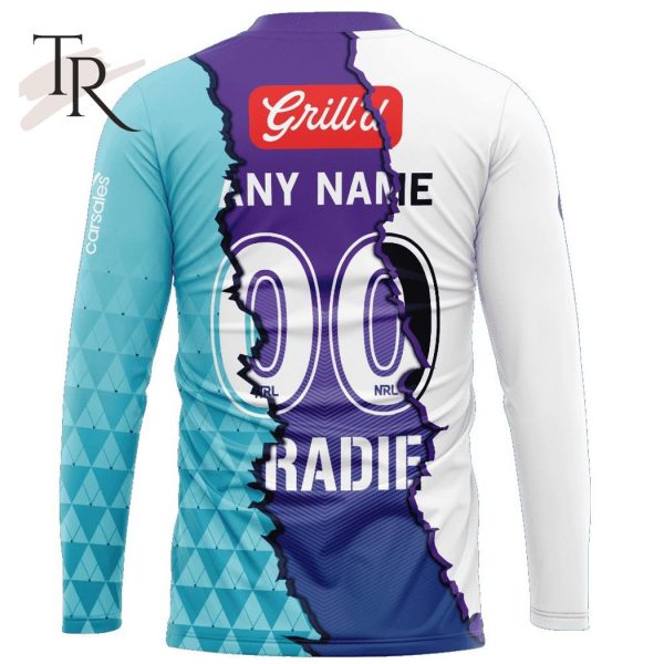 Personalized NRL Melbourne Storm Special Mix Jersey Hoodie 3D