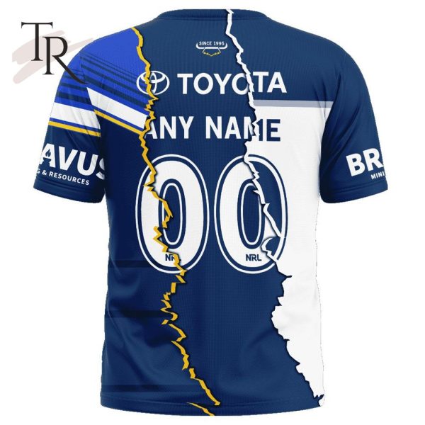 Personalized NRL North Queensland Cowboys Special Mix Jersey Hoodie 3D