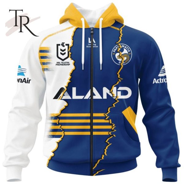 Personalized NRL Parramatta Eels Special Mix Jersey Hoodie 3D