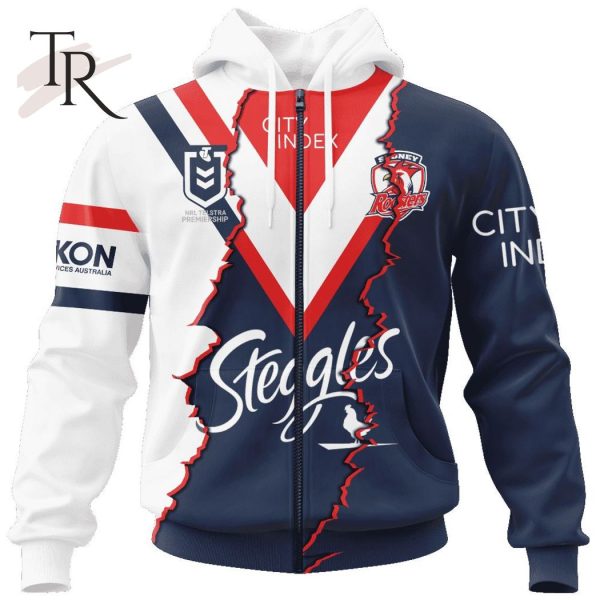 Personalized NRL Sydney Roosters Special Mix Jersey Hoodie 3D