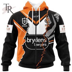 Personalized NRL Wests Tigers Special Mix Jersey Hoodie 3D