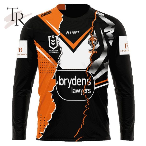 Personalized NRL Wests Tigers Special Mix Jersey Hoodie 3D