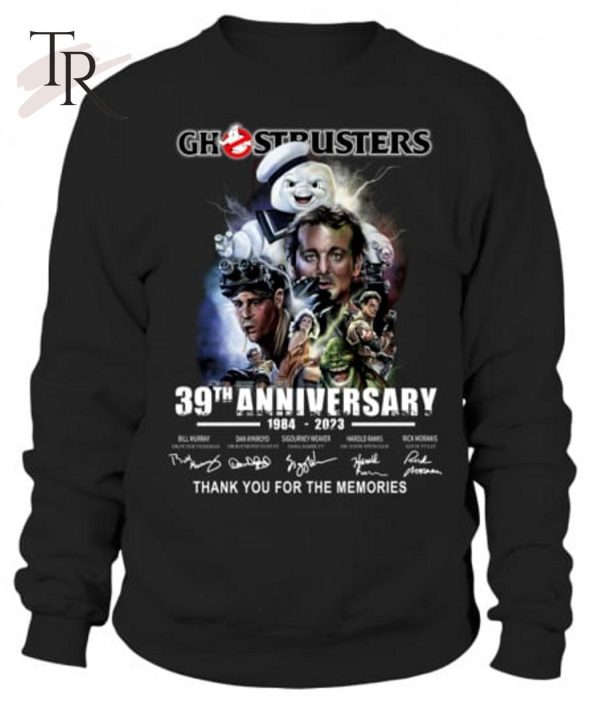 Ghostbusters 39th Anniversary 1984 – 2023 Thank You For The Memories T-Shirt – Limited Edition