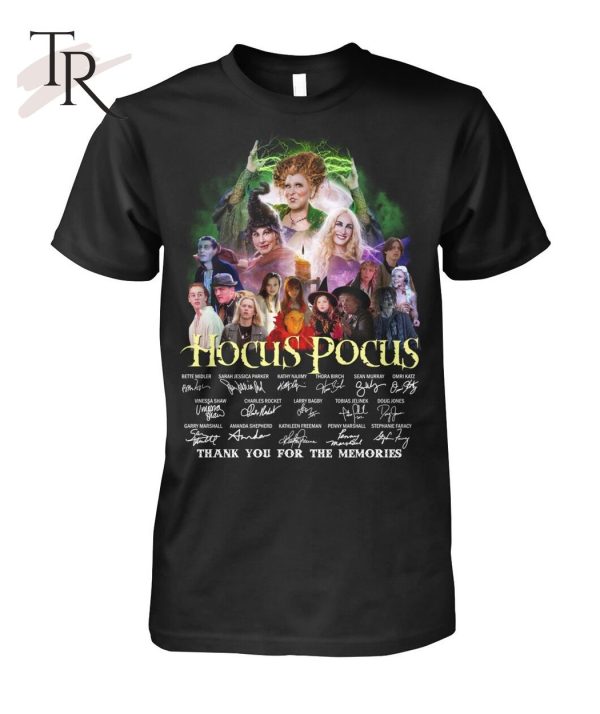 Hocus Pocus Thank You For The Memories T-Shirt – Limited Edition