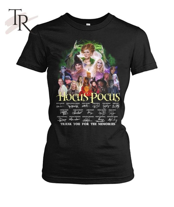 Hocus Pocus Thank You For The Memories T-Shirt – Limited Edition