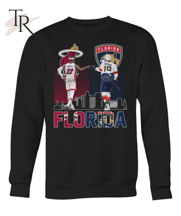 Miami Heat Butler And Florida Tkachuk Florida Sport Teams T-Shirt – Limited Edition