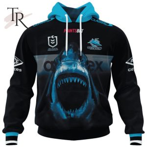 Custom Name And Number NRL Cronulla-Sutherland Sharks Special Design With Team’s Signature Hoodie 3D