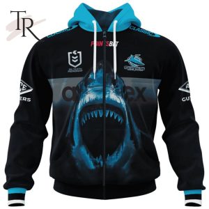 Custom Name And Number NRL Cronulla-Sutherland Sharks Special Design With Team’s Signature Hoodie 3D