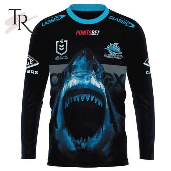 Custom Name And Number NRL Cronulla-Sutherland Sharks Special Design With Team’s Signature Hoodie 3D