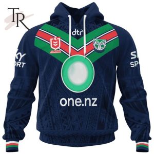 Custom Name And Number NRL New Zealand Warriors Special Design With Team’s Signature Hoodie 3D
