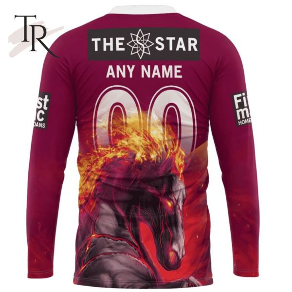 Personalized NRL Brisbane Broncos Special Design With Team’s Signature Hoodie 3D