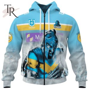 Personalized NRL Gold Coast Titans Special Design With Team’s Signature Hoodie 3D