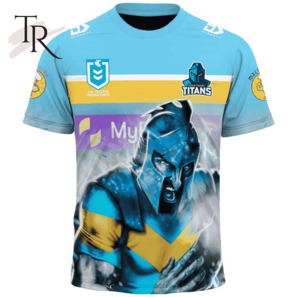 Personalized NRL Gold Coast Titans Special Design With Team’s Signature Hoodie 3D